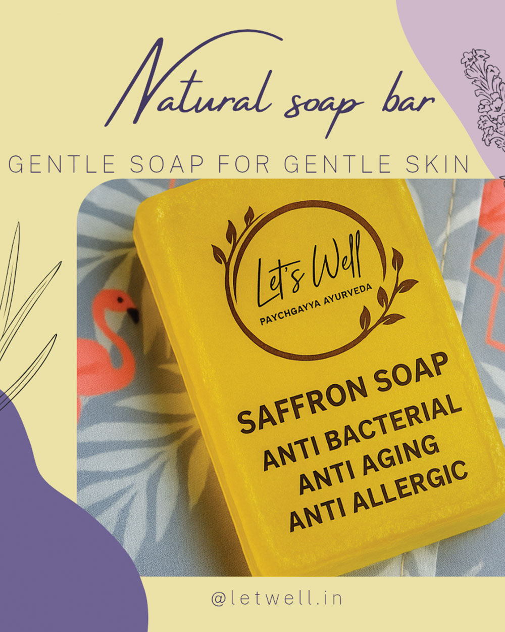 Saffron Soap (4PC)